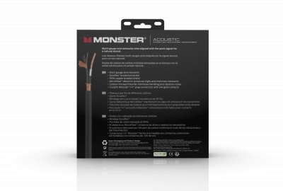 MONSTER CABLE ACOUSTIC - Kabel instrumentalny 3.6m