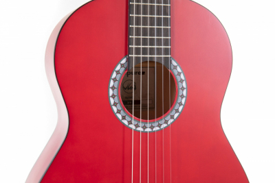 Gewa Basic - Gitara klasyczna 3/4 czerwona