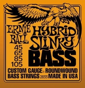 Ernie Ball Slinky 2833 45-105 - struny do gitary basowej
