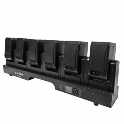 EVOLIGHTS 6 CANNON - Belka oświetleniowa 6x głowica ruchoma LED