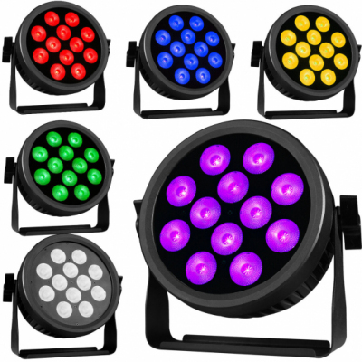LIGHT4ME CREE ALU HEXA PAR 12 - Reflektor PAR