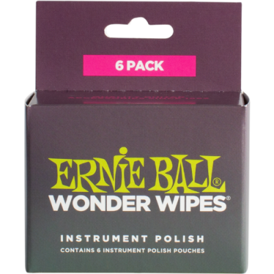 ERNIE BALL EB 4278 - Zestaw 6 ściereczek Wonder Wipes