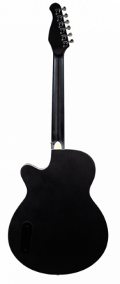 Kazuki AKZ-SA-40-BK - Gitara elektryczna hybrydowa 2 w 1