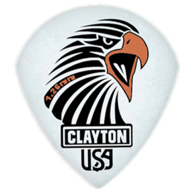 STEVE CLAYTON SAST 126 / 12 - Zestaw 12 piórek do gitary