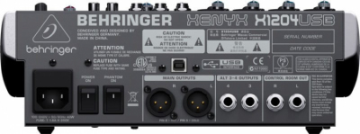 Behringer X1204USB - mikser z preampami XENYX