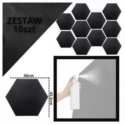 DNA AM3 BK - Panel akustyczny zestaw 10 szt.