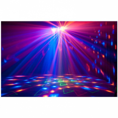 LIGHT4ME DERBY MIX STROBO LASER - multiefekt disco LED