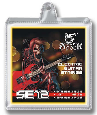Struny do gitary elektrycznej SPOCK SE12 (09-42)
