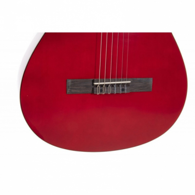 Gewa Basic - Gitara klasyczna czerwona 4/4