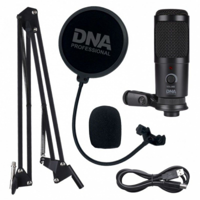 DNA CM USB KIT - Zestaw mikrofon pojemnościowy + akcesoria
