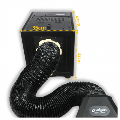 EVOLIGHTS NEBULA 2000 - Profesjonalna wytwornica ciężkiego dymu