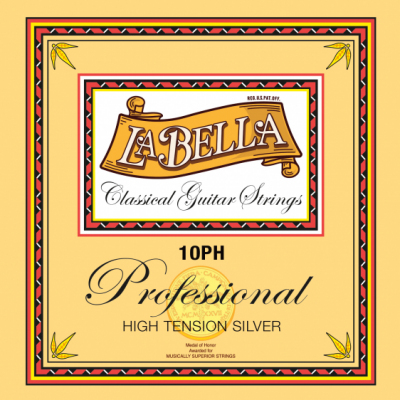 La Bella Professional High Tension Silver 10PH - Struny do gitary klasycznej