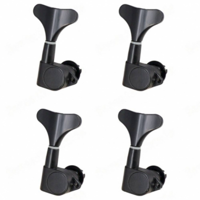 Kera Audio BM-02-4R-B - Klucze do gitary basowej olejowe, jednostronne prawe (R)