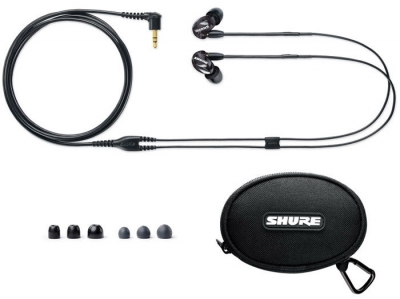 Shure SE215-K-E - Słuchawki douszne czarne
