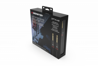 MONSTER CABLE BASS - Kabel instrumentalny 6.4m