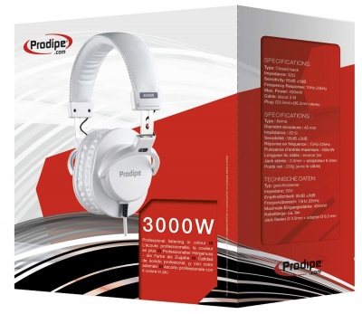 Prodipe 3000W - profesjonalne słuchawki studyjne-4328