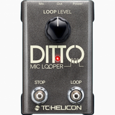 TC Helicon DITTO MIC LOOPER - Looper gitarowo-wokalowy