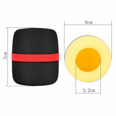 IGO SYSTEM MRC-001 Czarna - Osłona przeciwwietrzna do mikrofonu