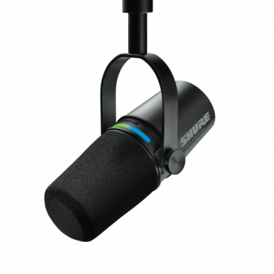 Shure MV7i - Mikrofon lektorski/wokalny z wbudowanym interfejsem audio