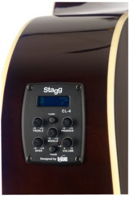 Stagg SA35 DSCE-VS - gitara elektroakustyczna