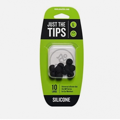 Mackie MP L Silicone BK Tips Kit - Zestaw nakładek dousznych