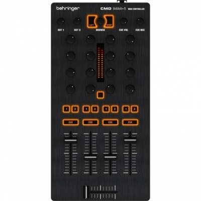 Behringer CMD MM-1 - 4-kanałowy mikser DJ/kontroler MIDI