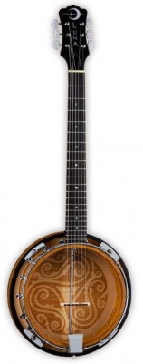 Luna 6 String Banjo - banjo 6cio strunowe-3809