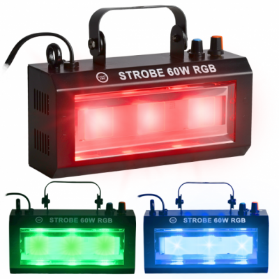 LIGHT4ME STROBE 60W RGB - Efekt oświetleniowy