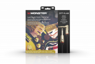 MONSTER CABLE ROCK - KAbel instrumentalny 6.4m