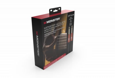 MONSTER CABLE ACOUSTIC - Kabel instrumentalny 6.4m