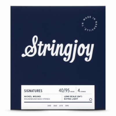Stringjoy BA4095LS struny do gitary basowej niklowane 40-95 4-str
