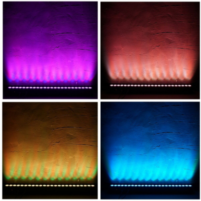 LIGHT4ME AURA PIXEL BAR 24x3W RGBW LED - Listwa oświetleniowa LED