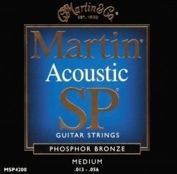 Martin MSP-4200 Phosphor Bronze 13-56 - struny do gitary akustycznej