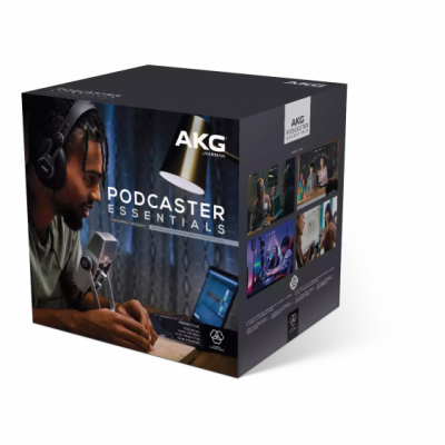 AKG Podcaster Essentials - AKG Lyra C44-USB + AKG K371