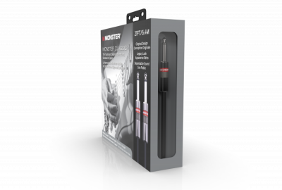 MONSTER CABLE CLASSIC - Kabel instrumentalny 6.4m