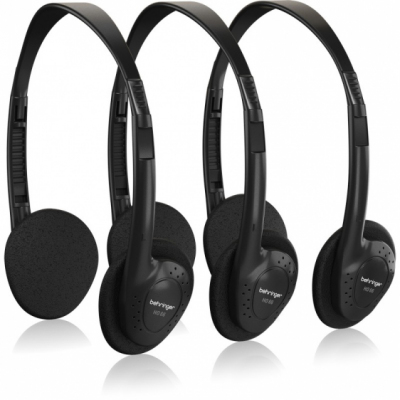 Behringer HO 66 słuchawki nagłowne stereofoniczne 3-pack