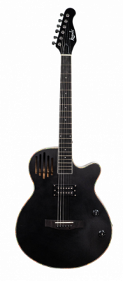 Kazuki AKZ-SA-40-BK - Gitara elektryczna hybrydowa 2 w 1