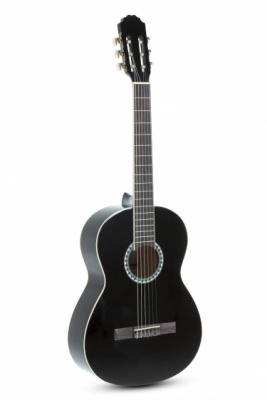 Gewa Basic - Gitara klasyczna czarna 3/4