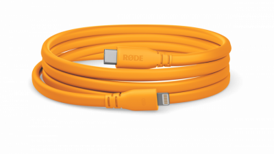 RODE SC19 - Kabel USB-C - Lightning 1.5m pomarańczowy