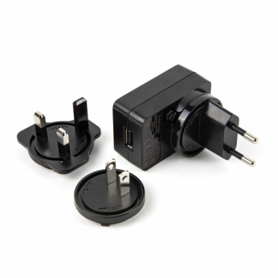 RELOOP Zasilacz USB PSU 5V/2A - Zasilacz z wymiennymi końcówkami