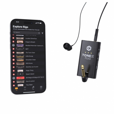 IK Multimedia ToneX Plug - Wzmacniacz słuchawkowy do gitary i gitary basowej