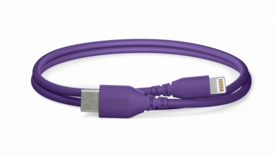 RODE SC21 - Kabel USB-C - Lightning 30cm fioletowy