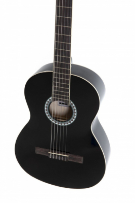 Gewa Basic - Gitara klasyczna czarna 3/4