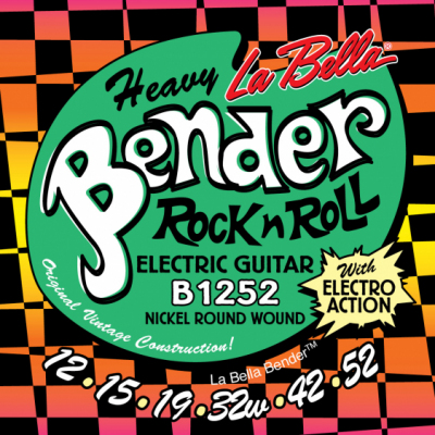 La Bella Heavy Bender 12-52 B1252 - Struny do gitary elektrycznej