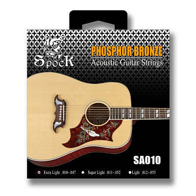 Struny do gitary akustycznej SPOCK SA010 (10-47)