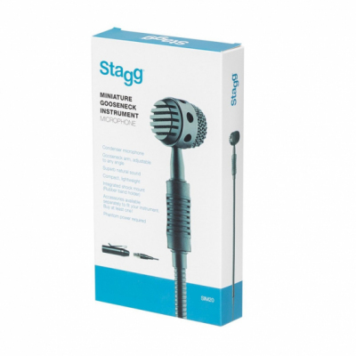 Stagg SIM20 - mikrofon instrumentalny gęsia szyja