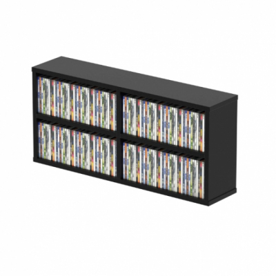 GLORIOUS CD Box 180 Black - Szafka na płyty CD