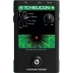 TC Helicon VoiceTone D1 Dubler/Detuner procesor wokalowy