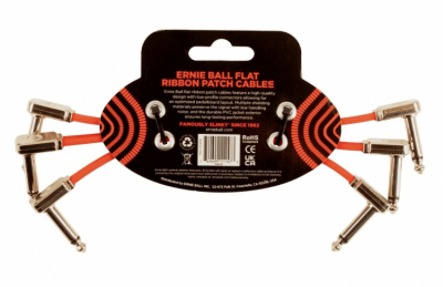 ERNIE BALL EB 6402 - Kable do łączenia efektów 15cm