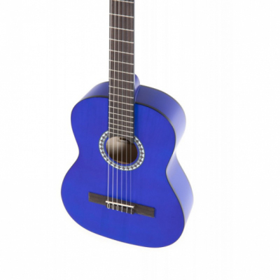 Gewa Basic - Gitara klasyczna niebieska 1/2